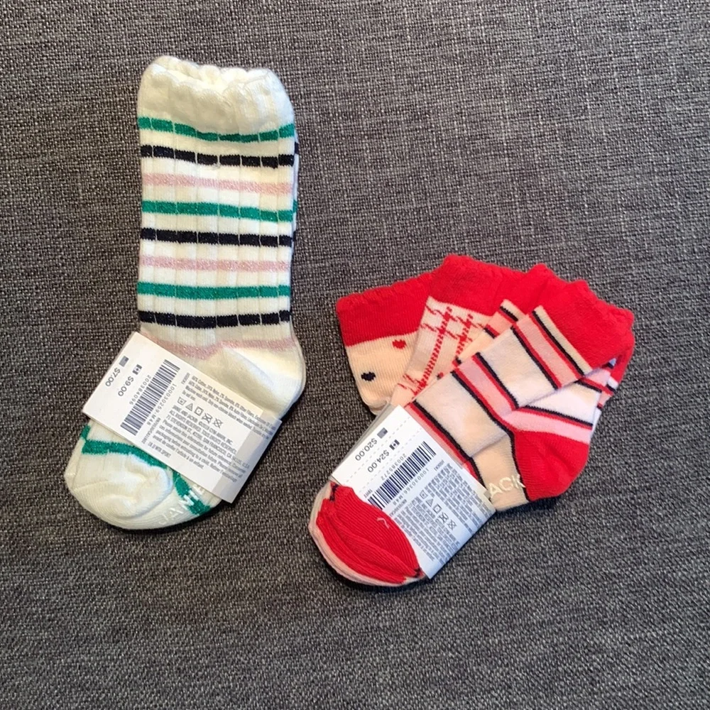 Janie and Jack Baby Girl Sock Bundle